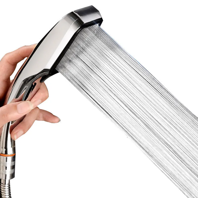 300 hole pressurized shower set, shower head, water-saving bathroom shower, 1 handheld square shower head