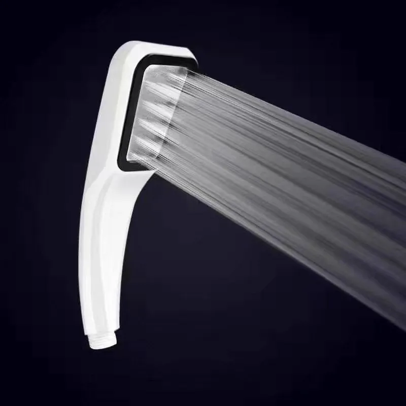300 hole pressurized shower set, shower head, water-saving bathroom shower, 1 handheld square shower head