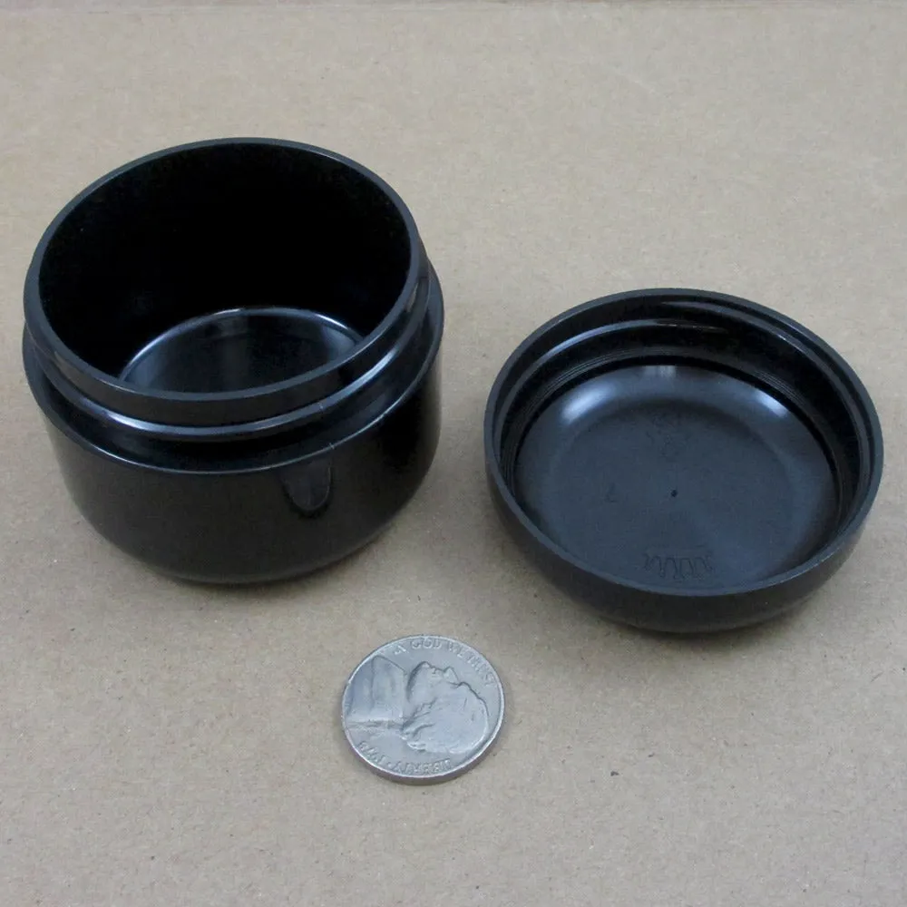 6 PC Plastic Jars Cosmetic Sample Container High Quality Pot Cream Jar 1.7oz