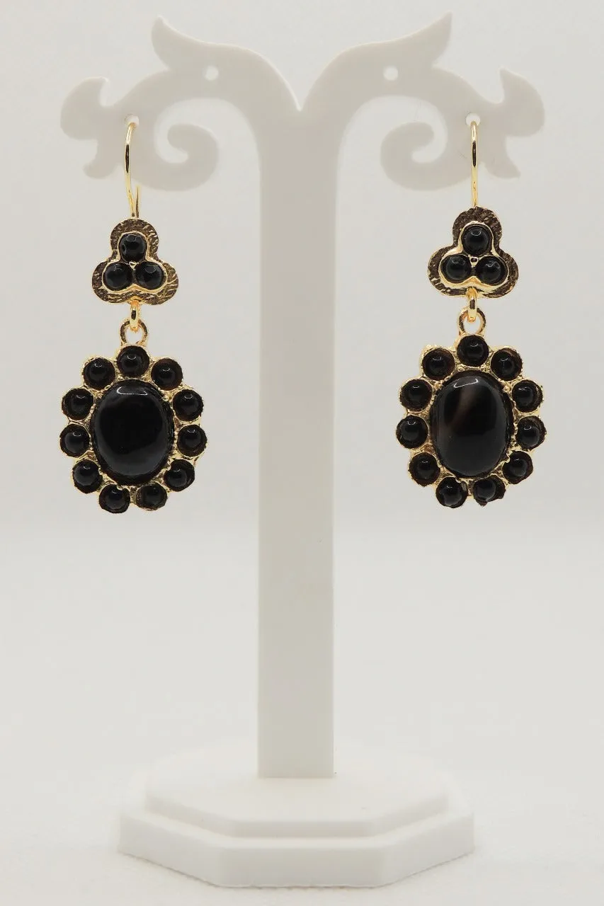 Arya Earrings In Black