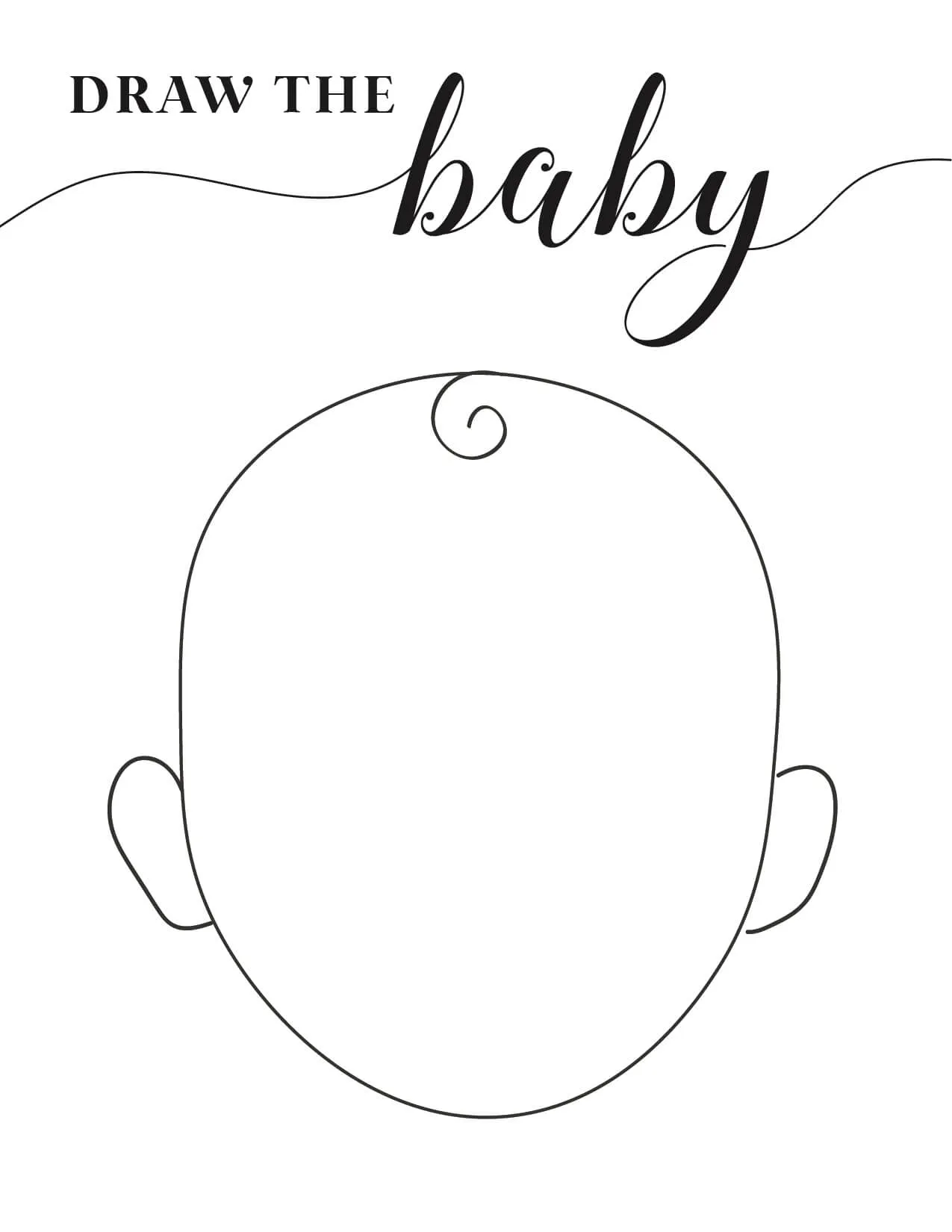 Baby Shower Games - Free Baby Shower Digital Download