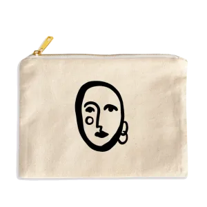 Blushing Face Zip Bag