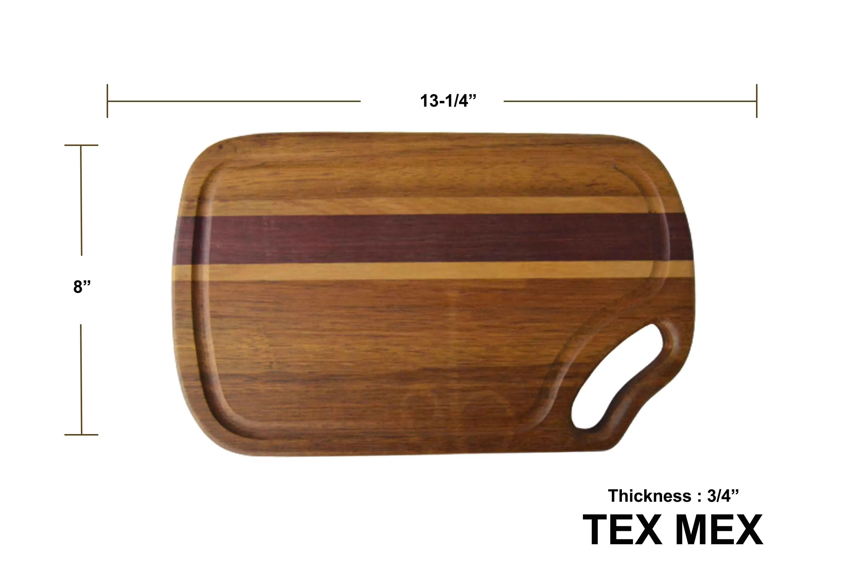 Charcuterie Wood Board - TEX Shape