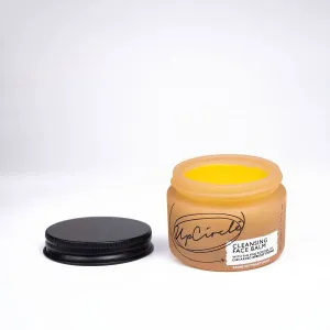 Cleansing face balm with apricot powder