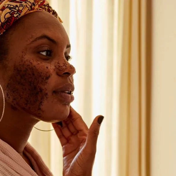 Coffee face scrub