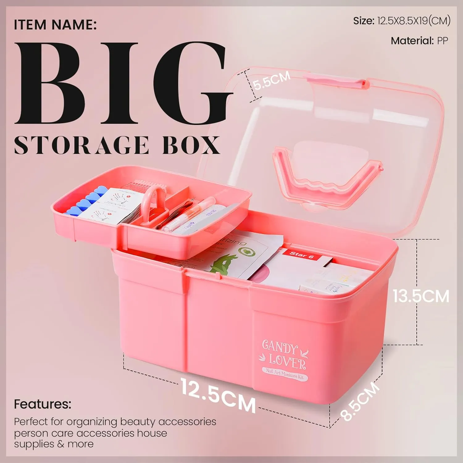 Gel Nail Polish Kit with UV LED Nail Lamp, 12 Colors Nail Gel Polish Set with 36W Nail Dryer and Storage Box