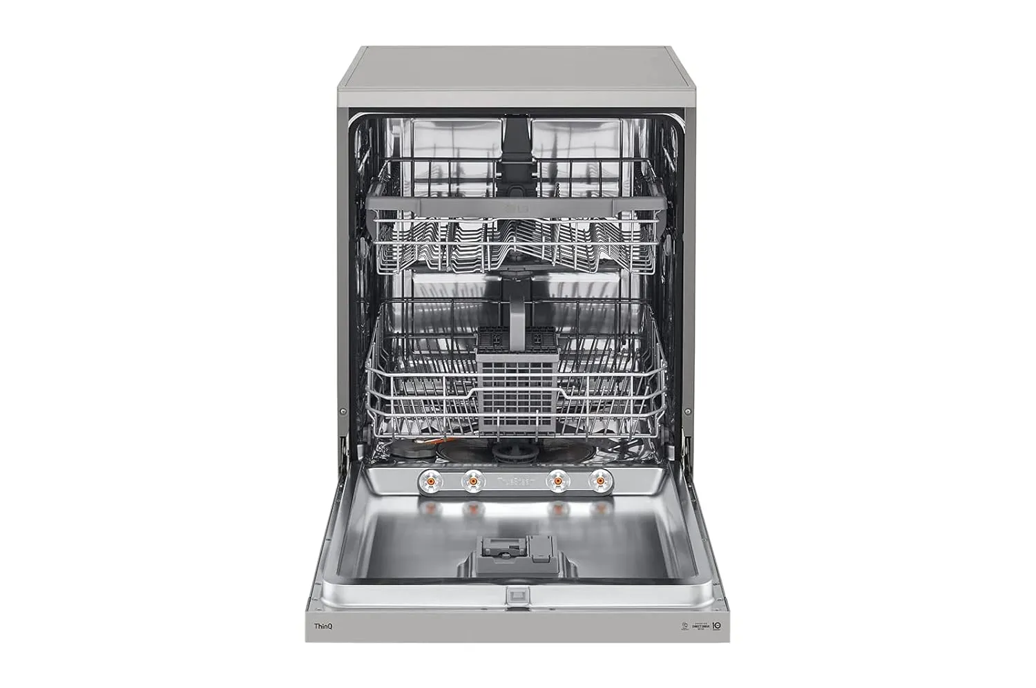 LG DFB532FP 14 Place Setting Freestanding Dishwasher (TrueSteam, Silver)