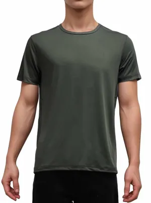 Men's  crew neck short sleeve t-shirt