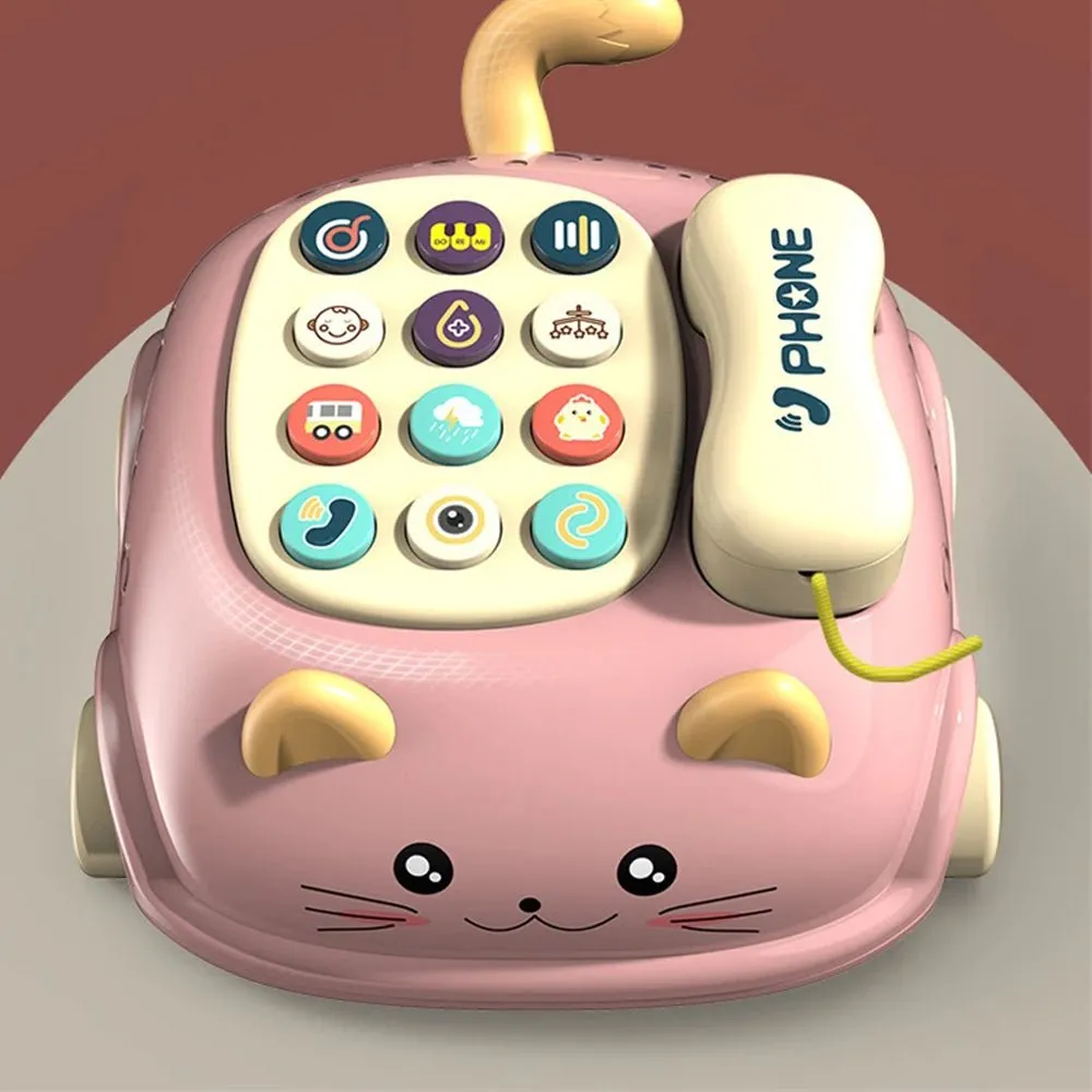 Montessori Musical Piano Phone - Battery Operated