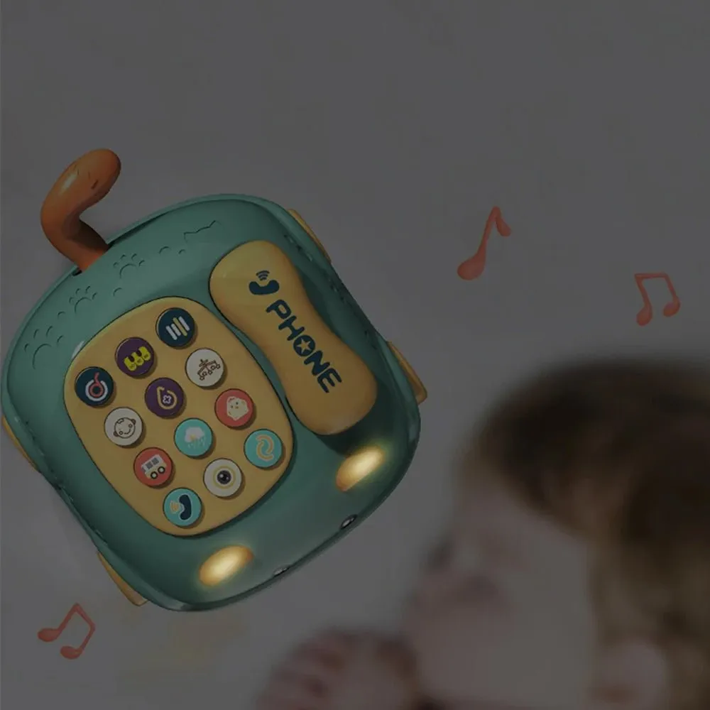 Montessori Musical Piano Phone - Battery Operated