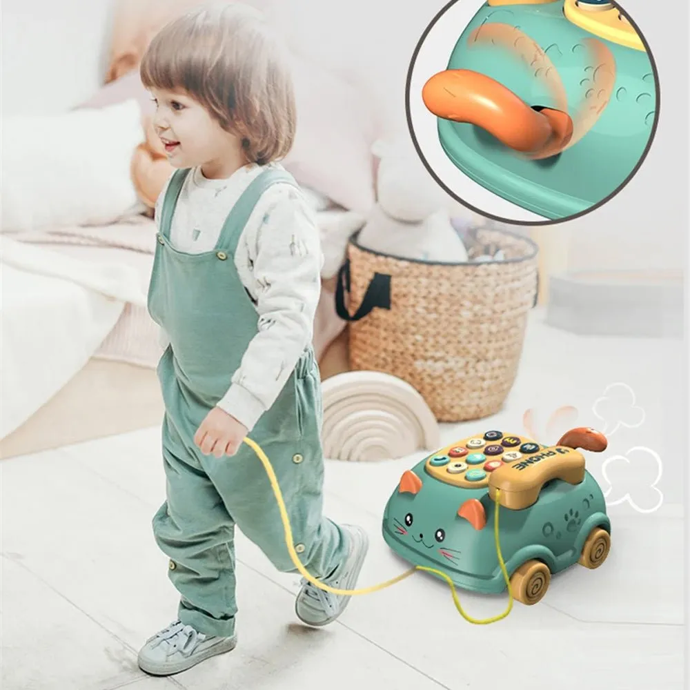 Montessori Musical Piano Phone - Battery Operated