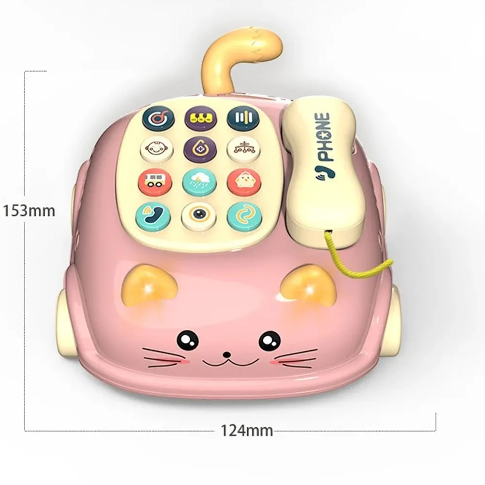 Montessori Musical Piano Phone - Battery Operated