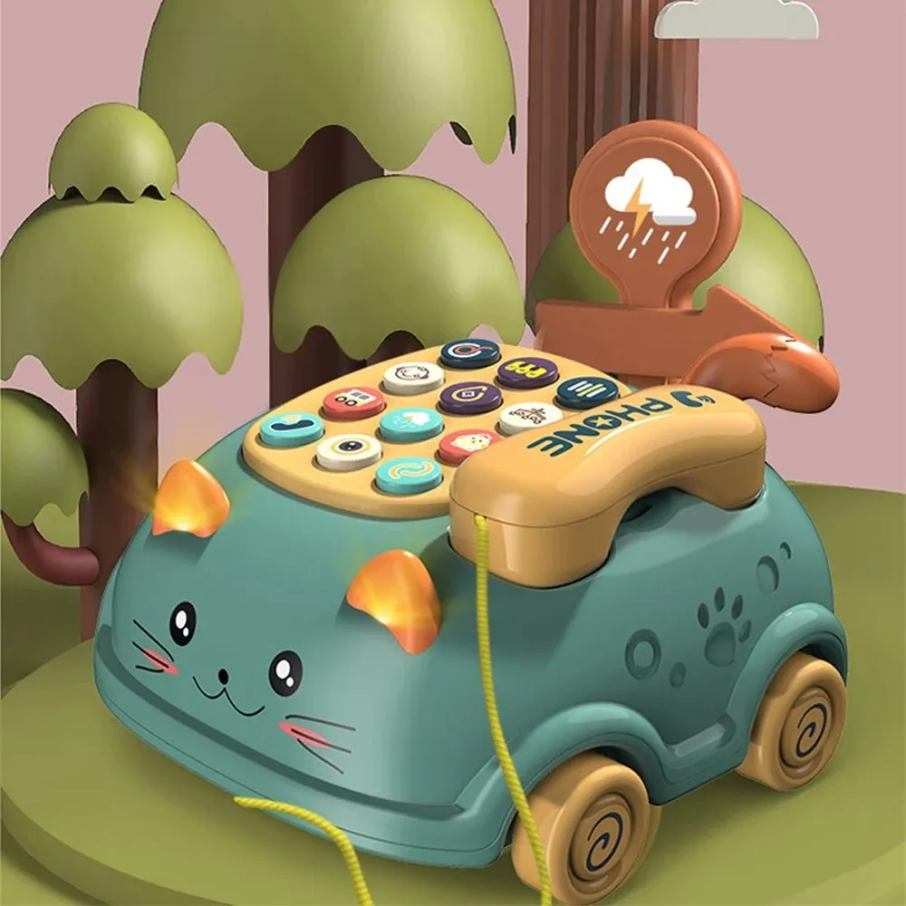 Montessori Musical Piano Phone - Battery Operated