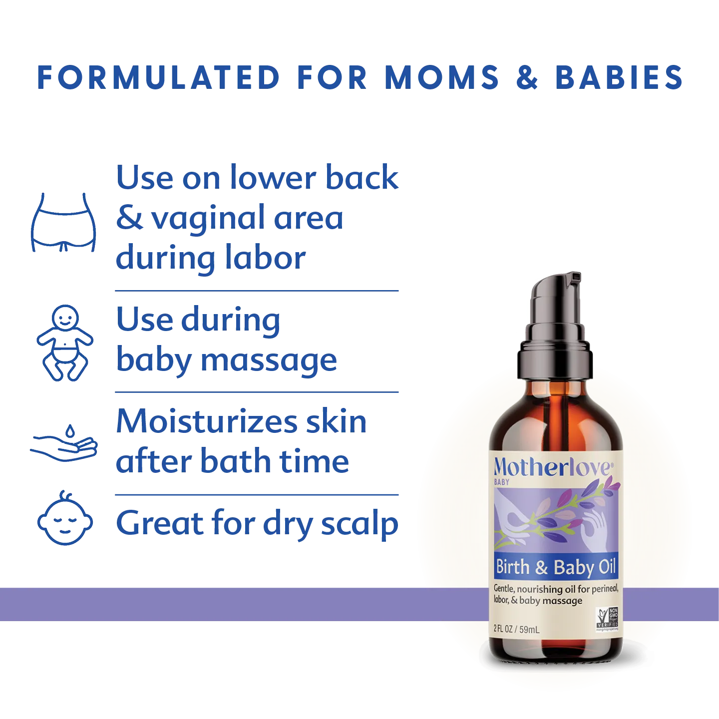 Motherlove Birth & Baby Oil