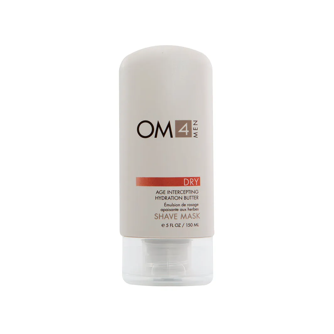 Organic Male OM4 Dry Shave Mask: Advanced Age-Intercepting Hydration Butter