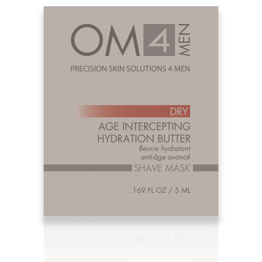 Organic Male OM4 Dry Shave Mask: Advanced Age-Intercepting Hydration Butter