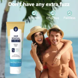 Painless Full Body Hair Removal Cream for Men & Women Skin-friendly for all areas