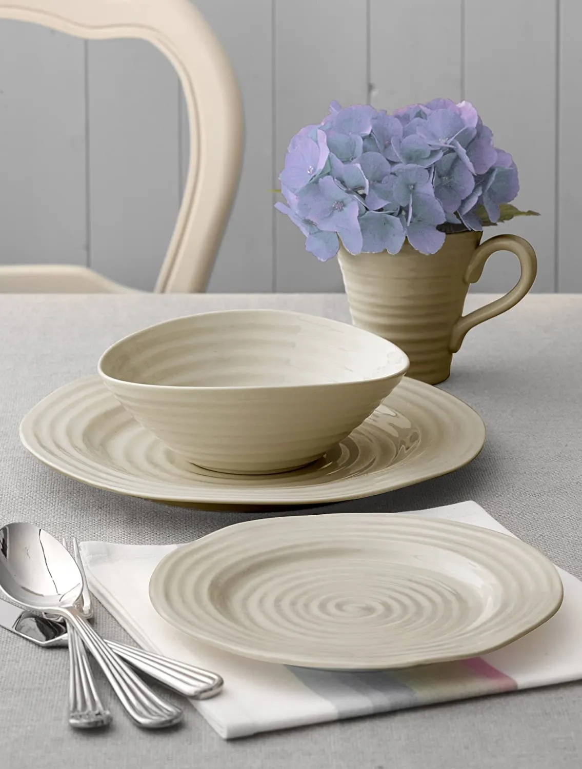 Portmeirion Sophie Conran White 4 Piece Place Setting