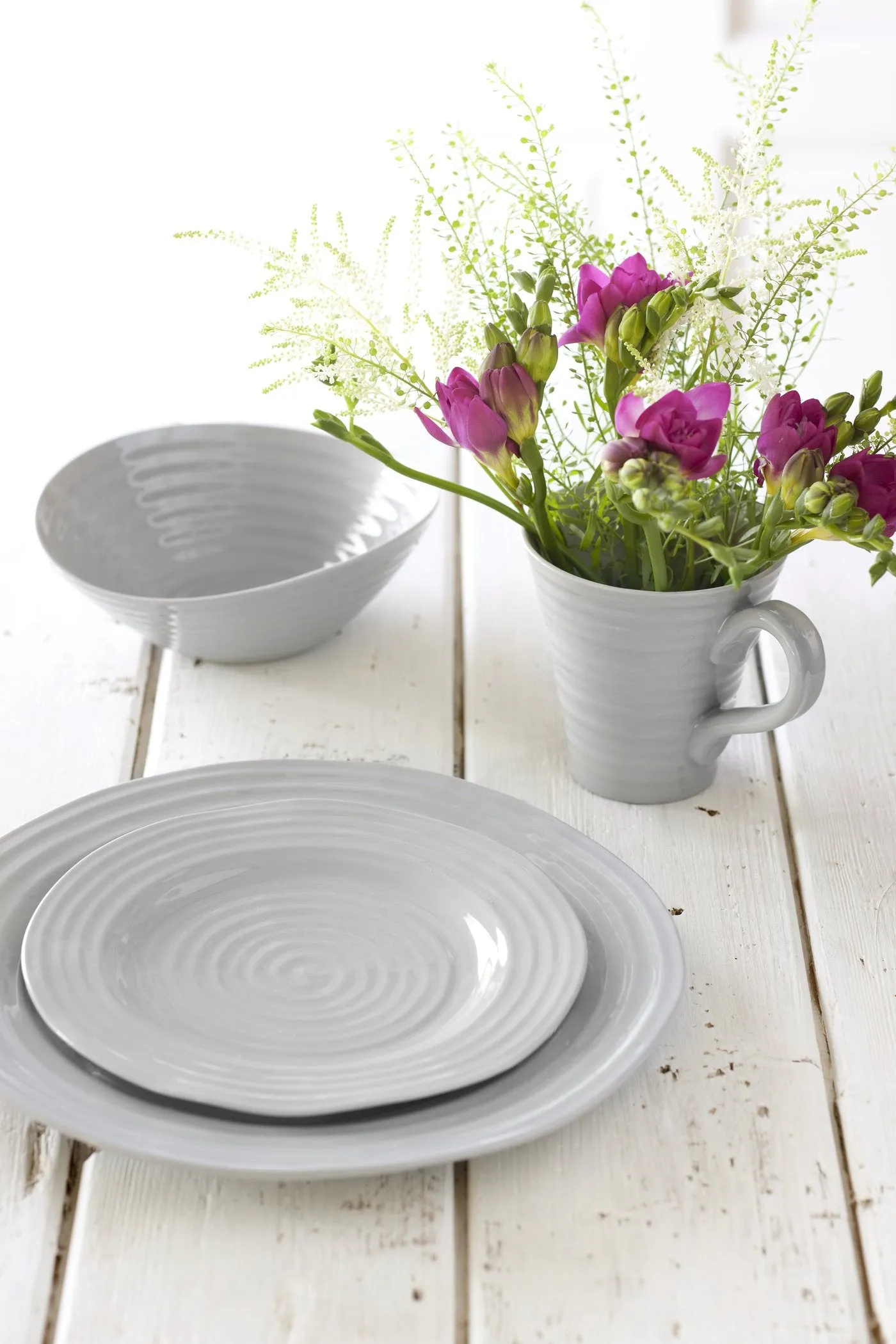 Portmeirion Sophie Conran White 4 Piece Place Setting