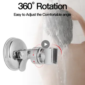 Powerful Suction Cup Shower Bracket Base Shower Nozzle Fixed