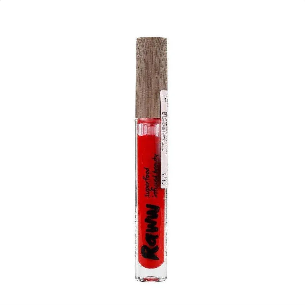 Raww Coconut Splash Lip Gloss Red Hot