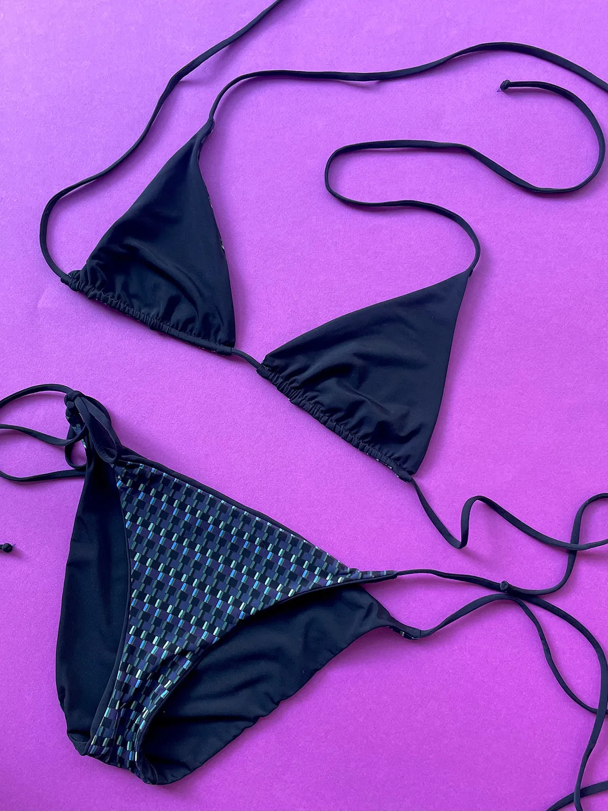 Siyu: Leila Reversible Tie Side Bikini Bottom