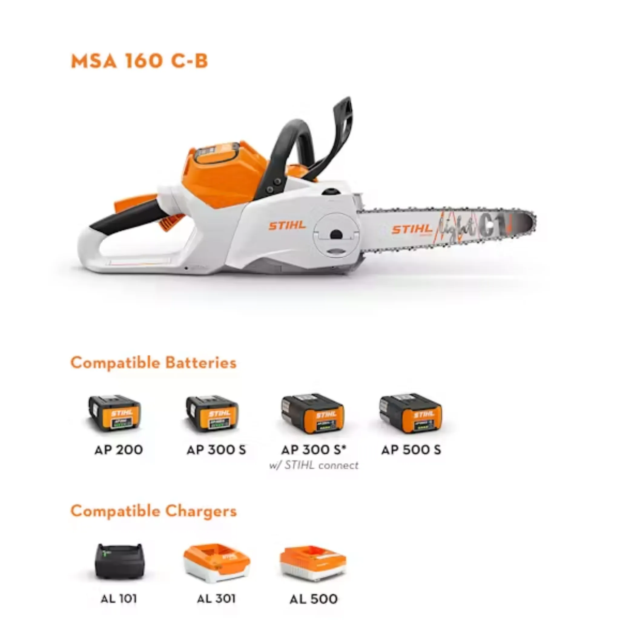 Stihl MSA 160 C-B Chainsaw MSA160CBQ